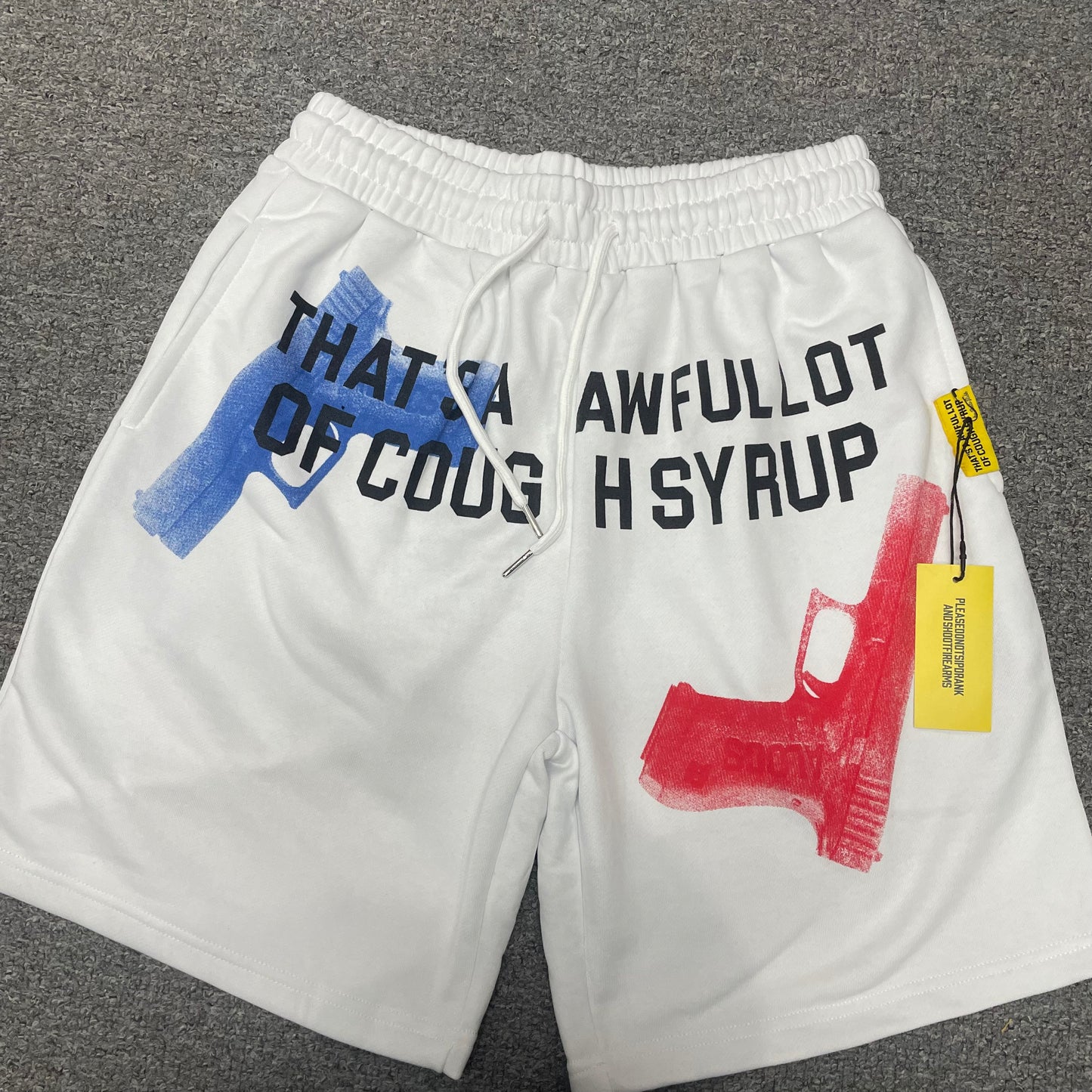 The  Black Double Glock Sweat Shorts