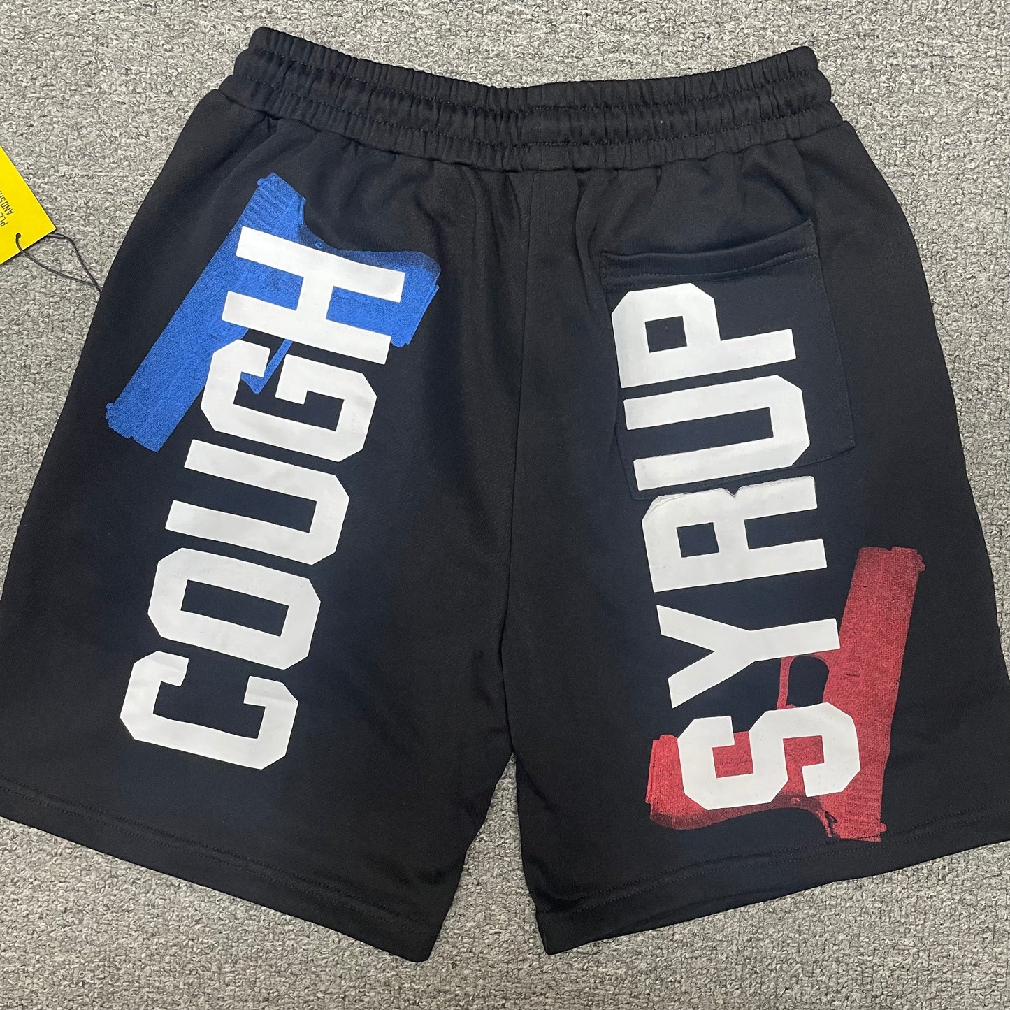 The  Black Double Glock Sweat Shorts