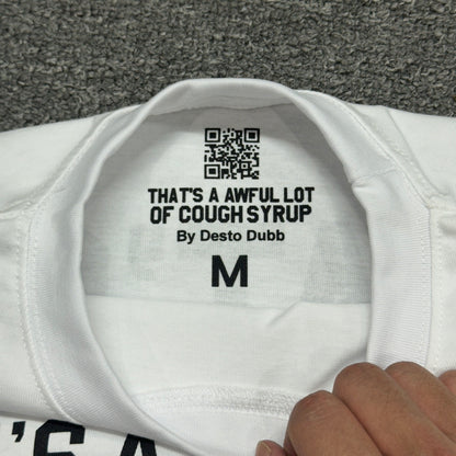 Cough Syrup Guns Tee White