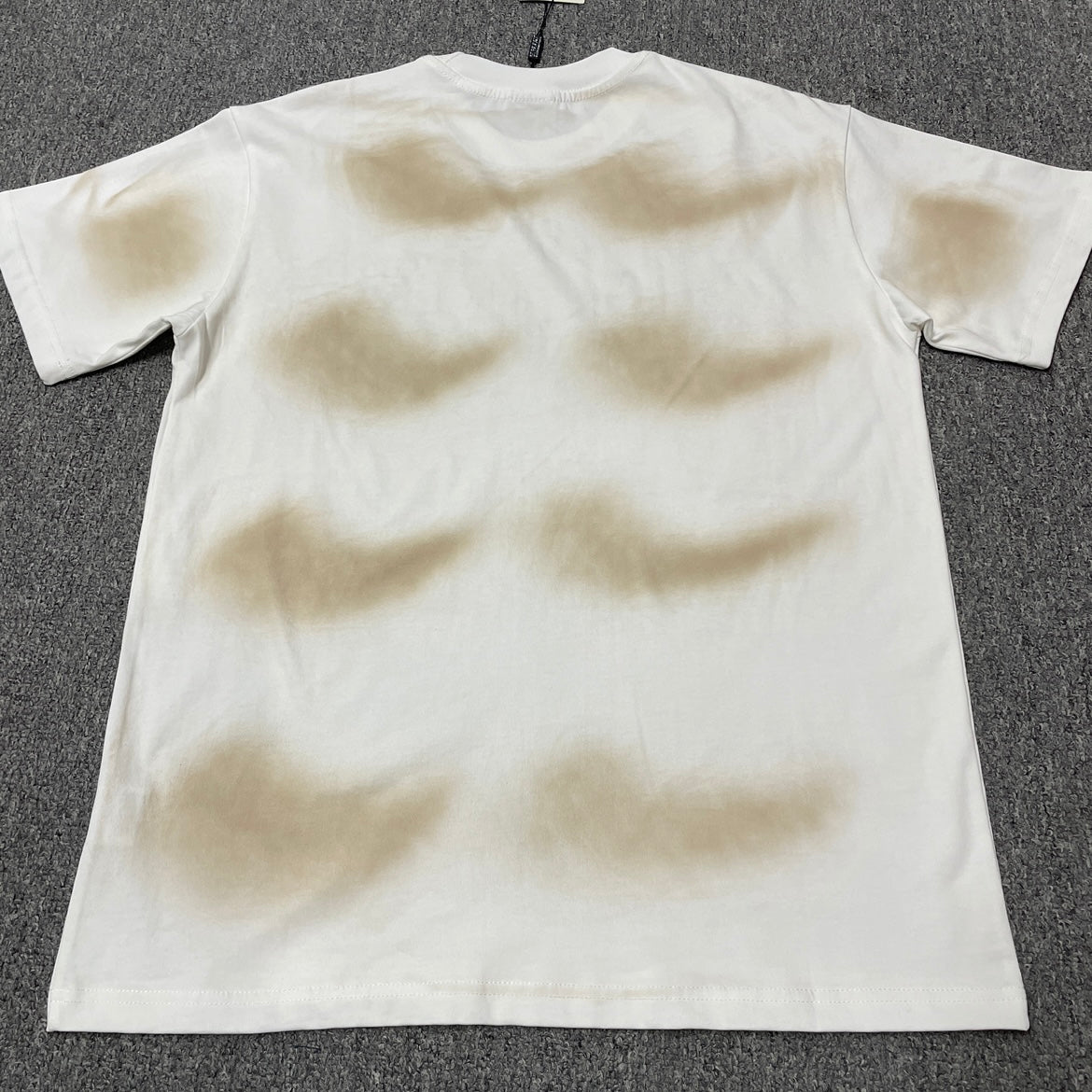 Vale Forever Valley Dreams Alien T-Shirt back view with distressed vintage wash