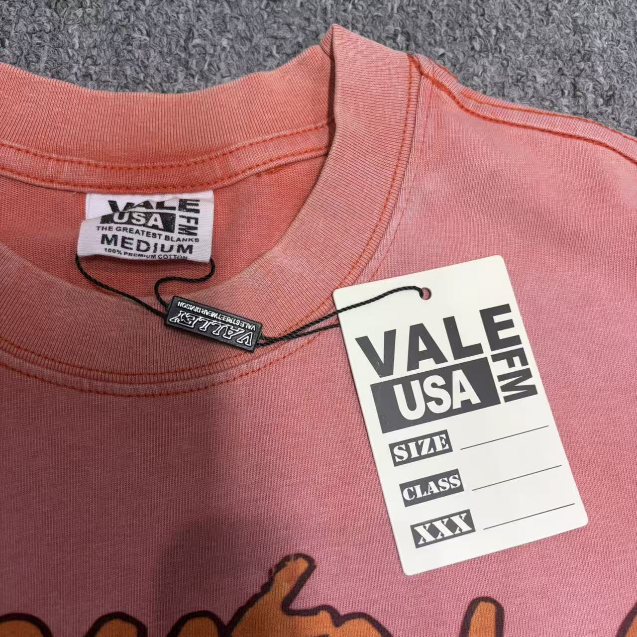 Vale Forever Property of Vale Target Tee crew neck stitching detail
Vale Forever Property of Vale Target Tee branded neck label close-up
Vale Forever Property of Vale Target Tee size label detail
Vale Forever Property of Vale Target Tee branded hang tag detail