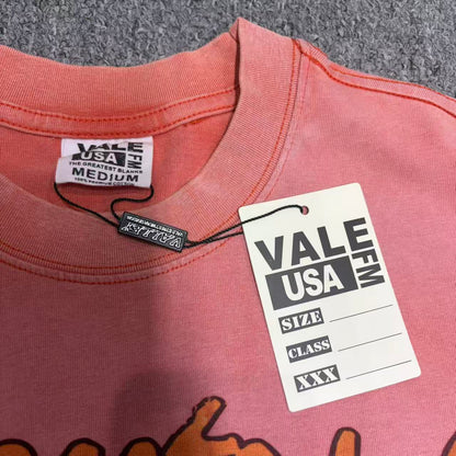 Vale Forever Property of Vale Target Tee crew neck stitching detail
Vale Forever Property of Vale Target Tee branded neck label close-up
Vale Forever Property of Vale Target Tee size label detail
Vale Forever Property of Vale Target Tee branded hang tag detail