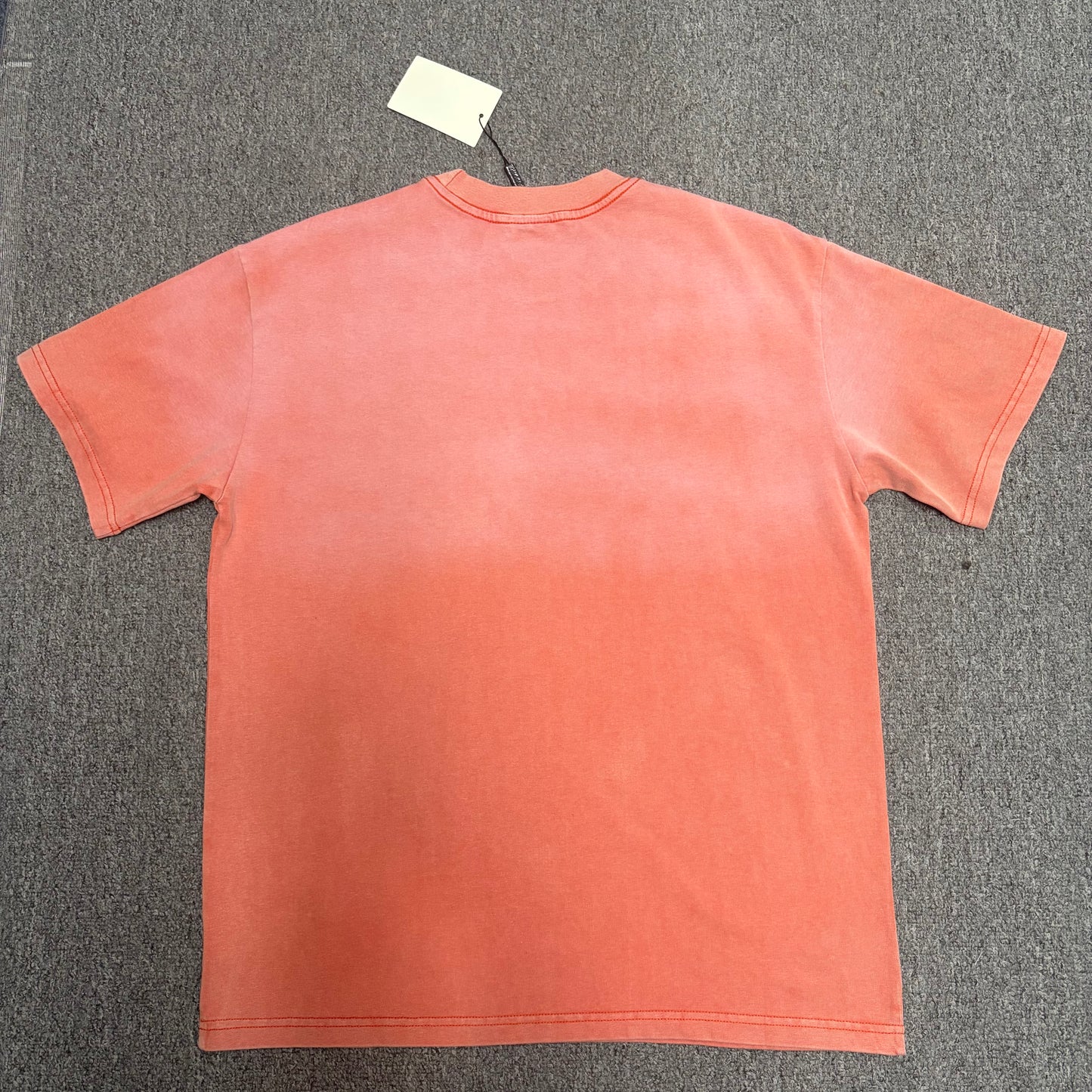 Vale Forever Property of Vale Target Tee Washed Coral clean back view