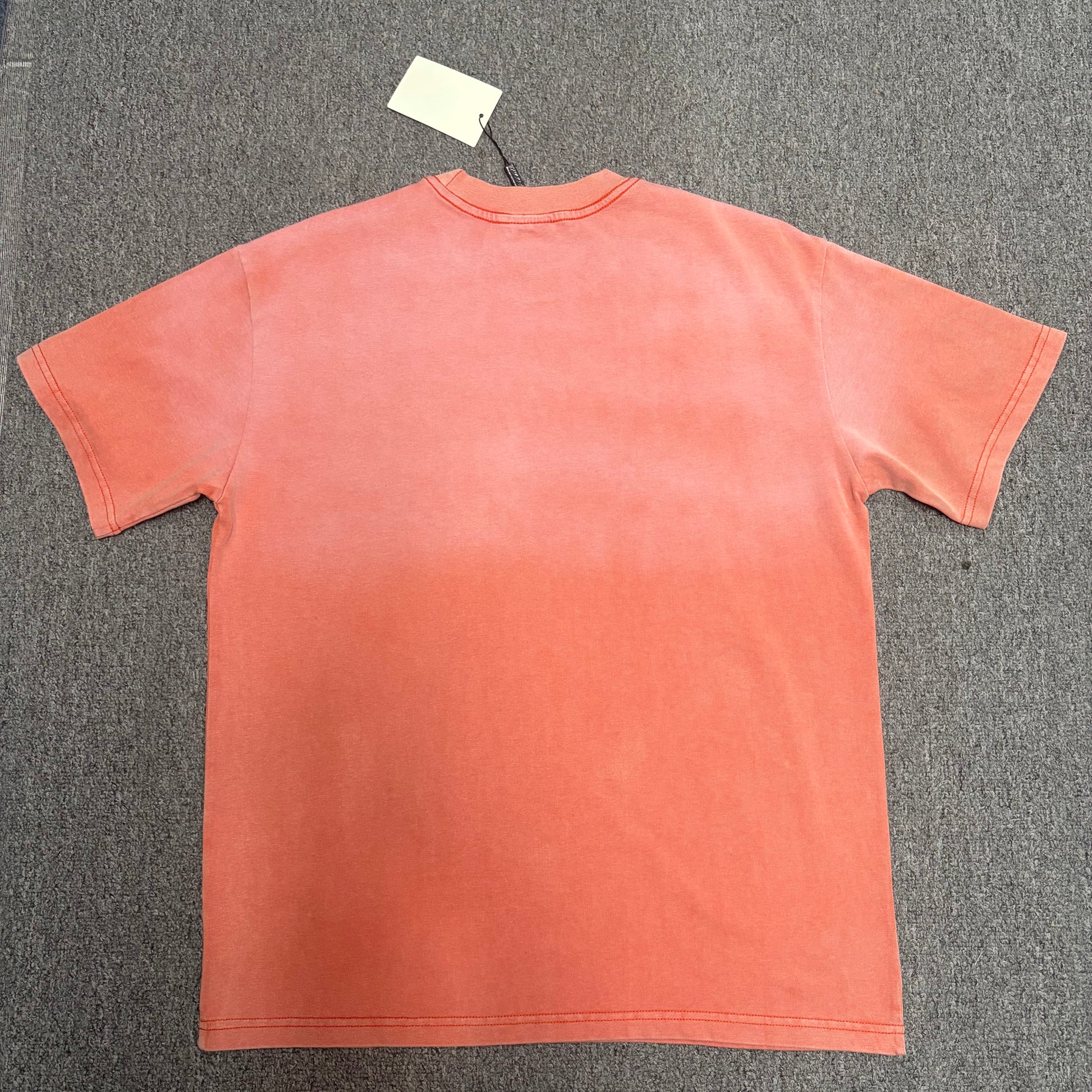 Vale Forever Property of Vale Target Tee Washed Coral clean back view