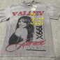 Vale Forever 199X Fest Tee Slate front view with vintage portrait graphic