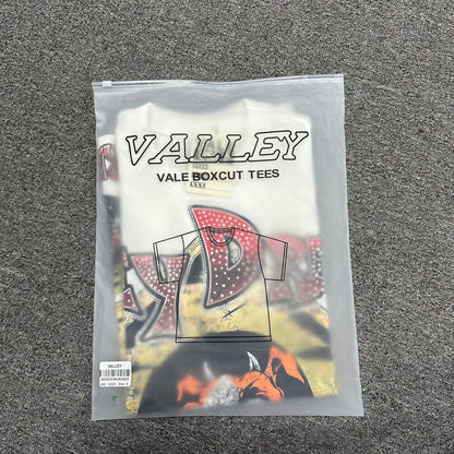 Vale Forever Dog of War Bling Tee White retail zip bag packaging
Vale Forever Dog of War Bling Tee White product detail video