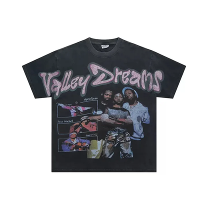 Vale Valley Dreams Artist Collage T-Shirt