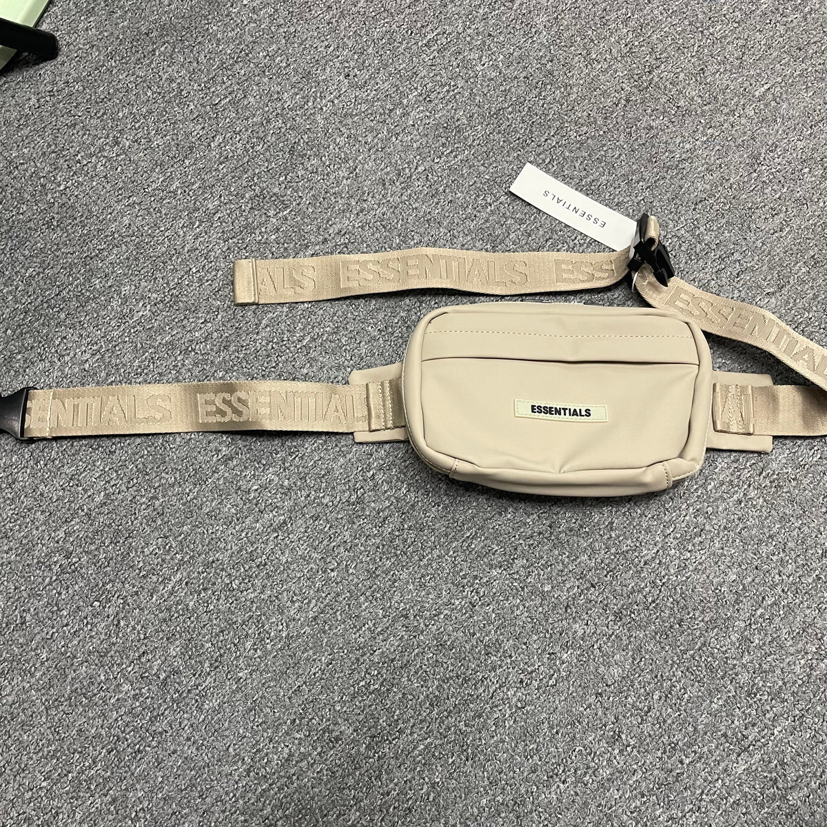 Fear of God Essentials Waterproof Matte PU Waist Bag