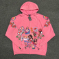 We Are Righteous "Risen King" Cropped Zip-Up Hoodie