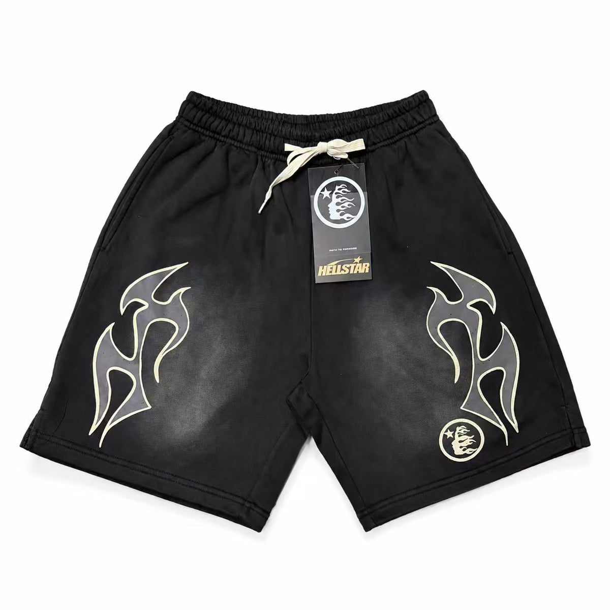 Hellstar Flame Sweat Shorts