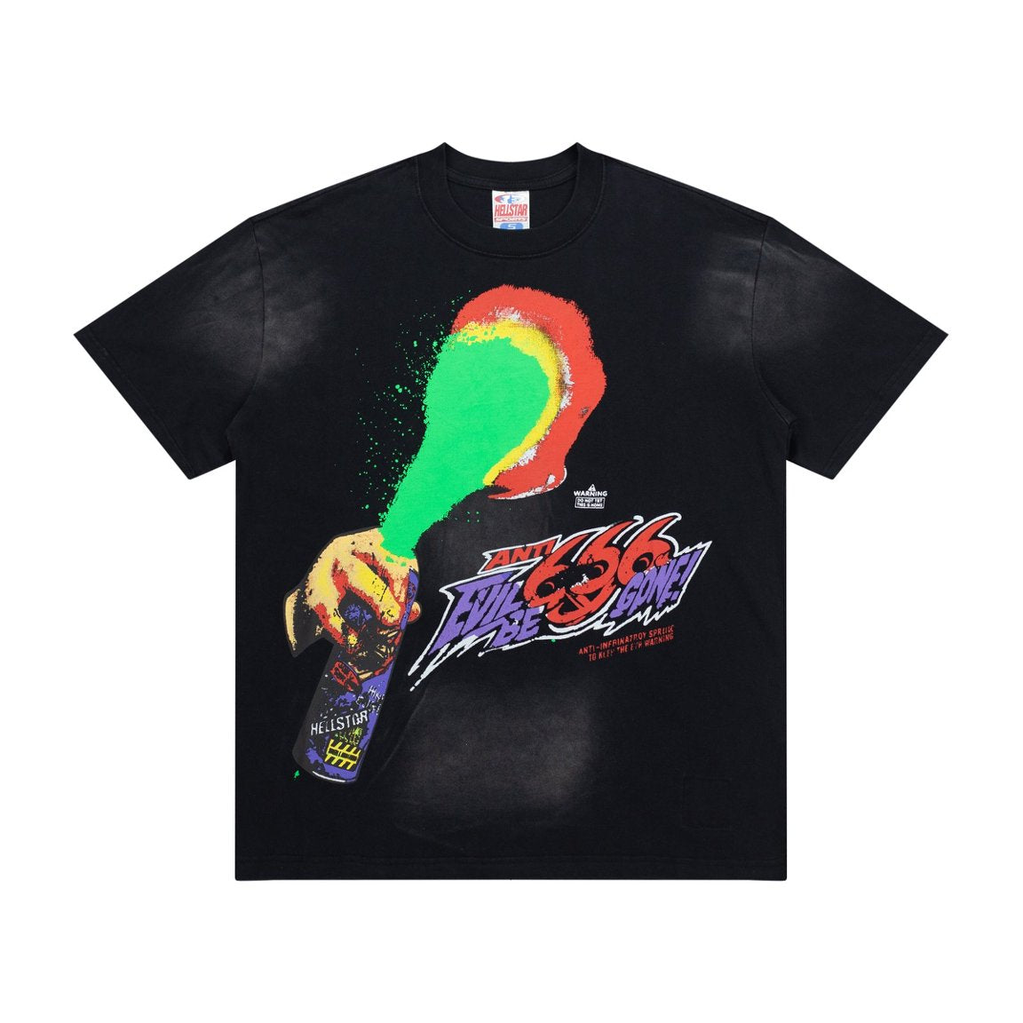 Hellstar Anti-Spray T-Shirt in Black