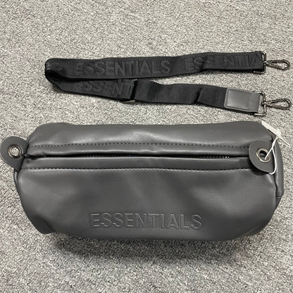 Fear of God Essentials Waterproof Matte PU Mini Barrel Bag
