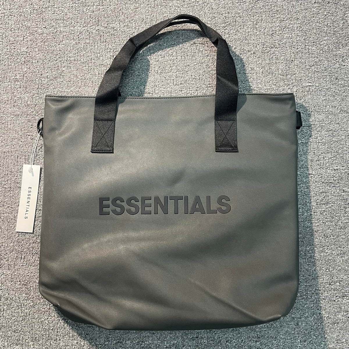 Fear of God Essentials Waterproof Matte PU Tote Bag