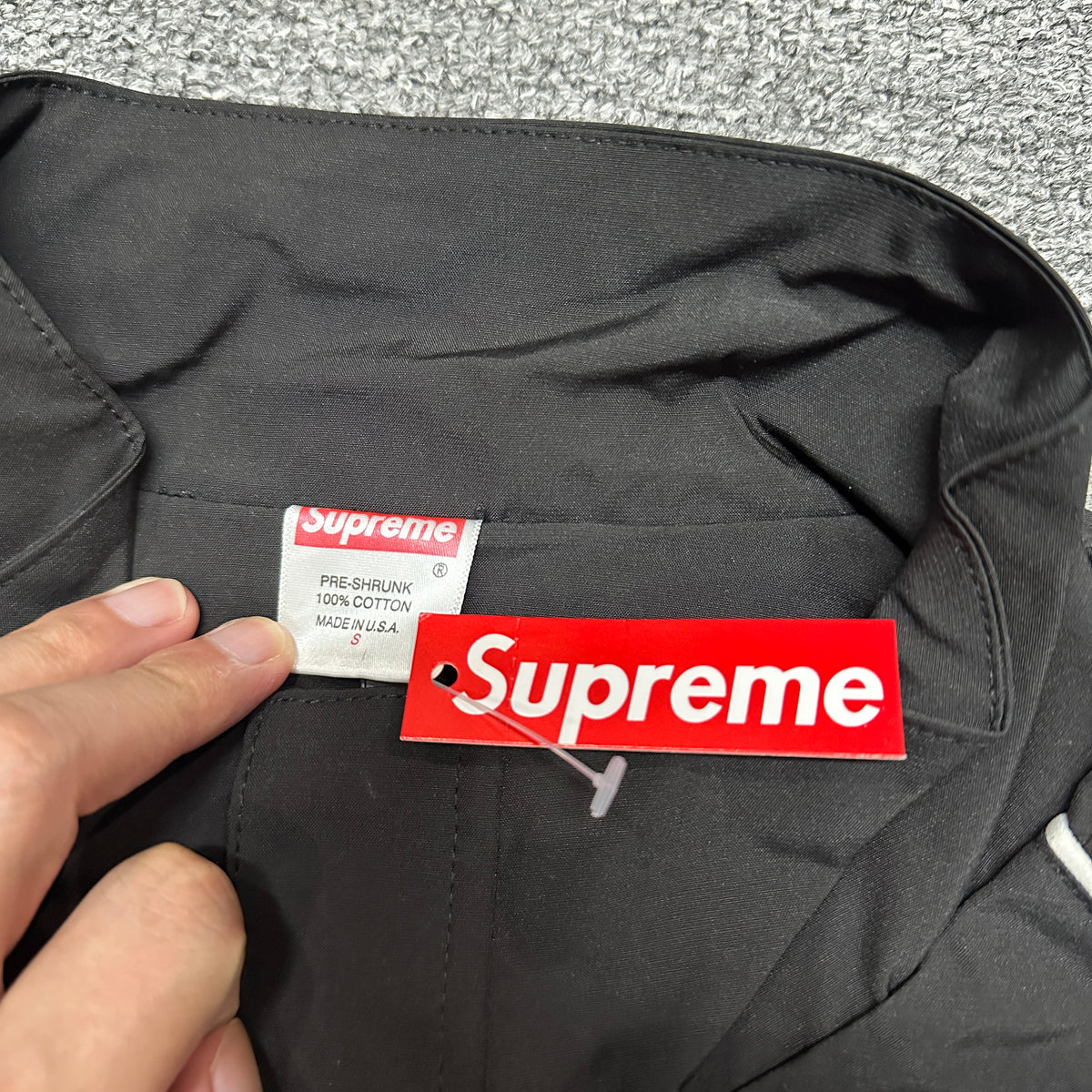Supreme 3M Reflective Stripe Track Jacket