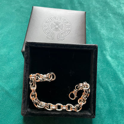 Large Paper Chain Bracelet" from Chrome Hearts
