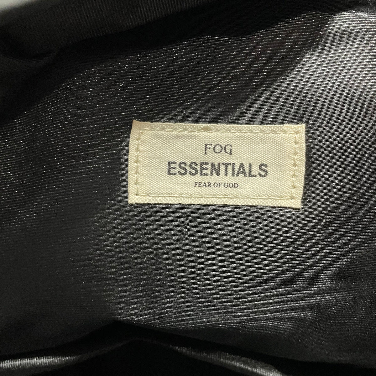 Fear of God Essentials Waterproof Matte PU Backpack