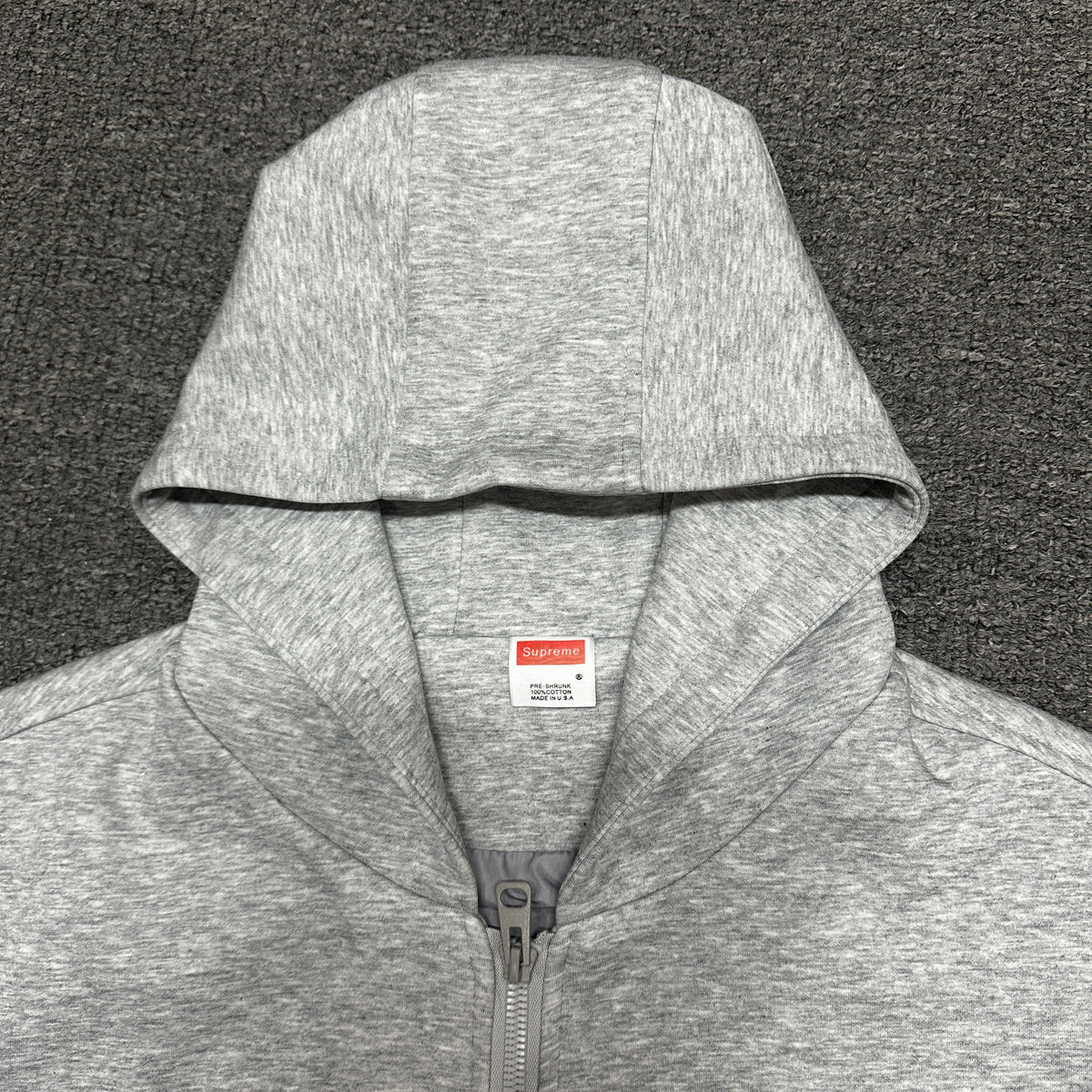 Supreme Double Hood Facemask Zip Up Hooded Sweatshirt