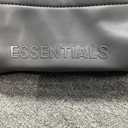Fear of God Essentials Waterproof Matte PU Mini Barrel Bag