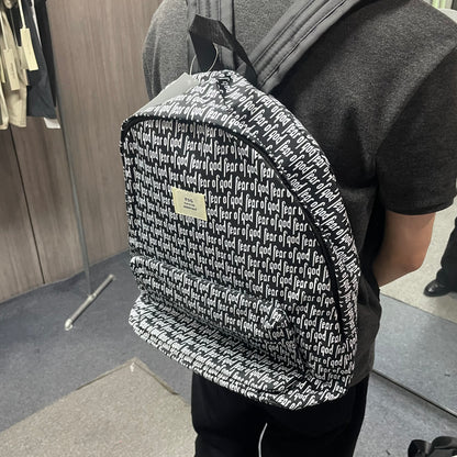 Fear of God (FOG) Essentials Allover Print Backpack