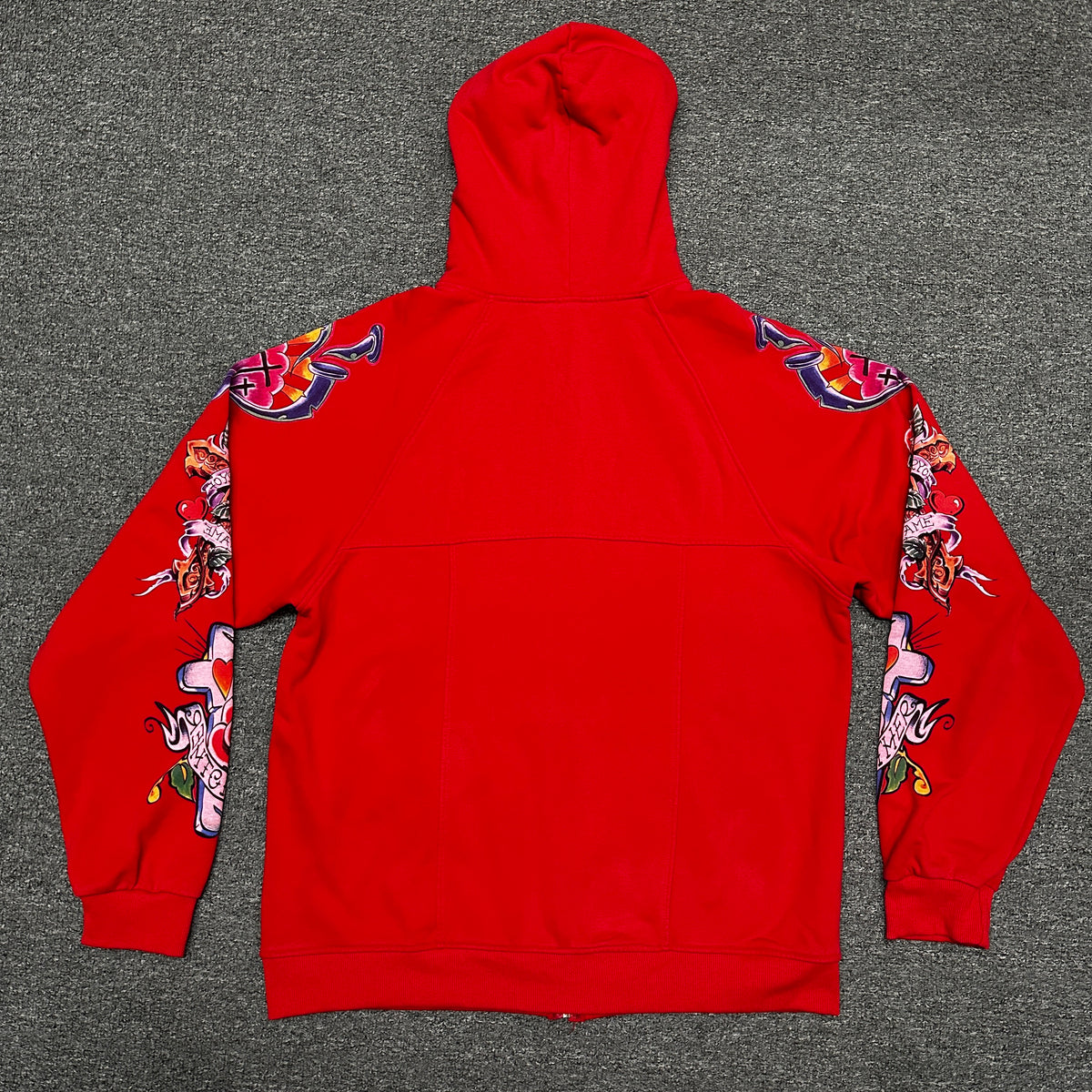 We Are Righteous "Risen King" Cropped Zip-Up Hoodie