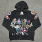 We Are Righteous "Risen King" Cropped Zip-Up Hoodie