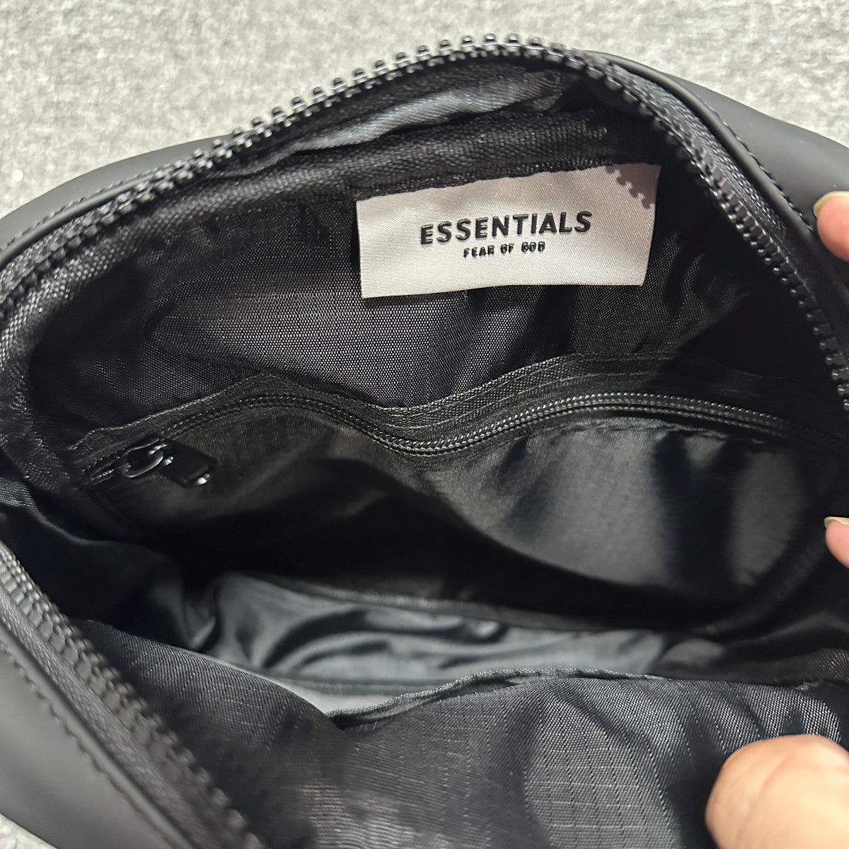 Fear of God Essentials Matte/Waterproof Crossbody Bag