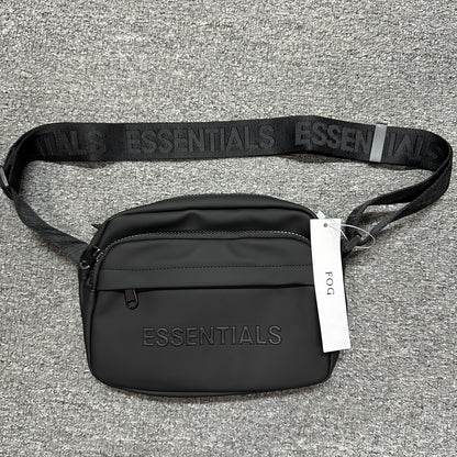 Fear of God Essentials Matte/Waterproof Camera Crossbody Bag with Embossed Logo