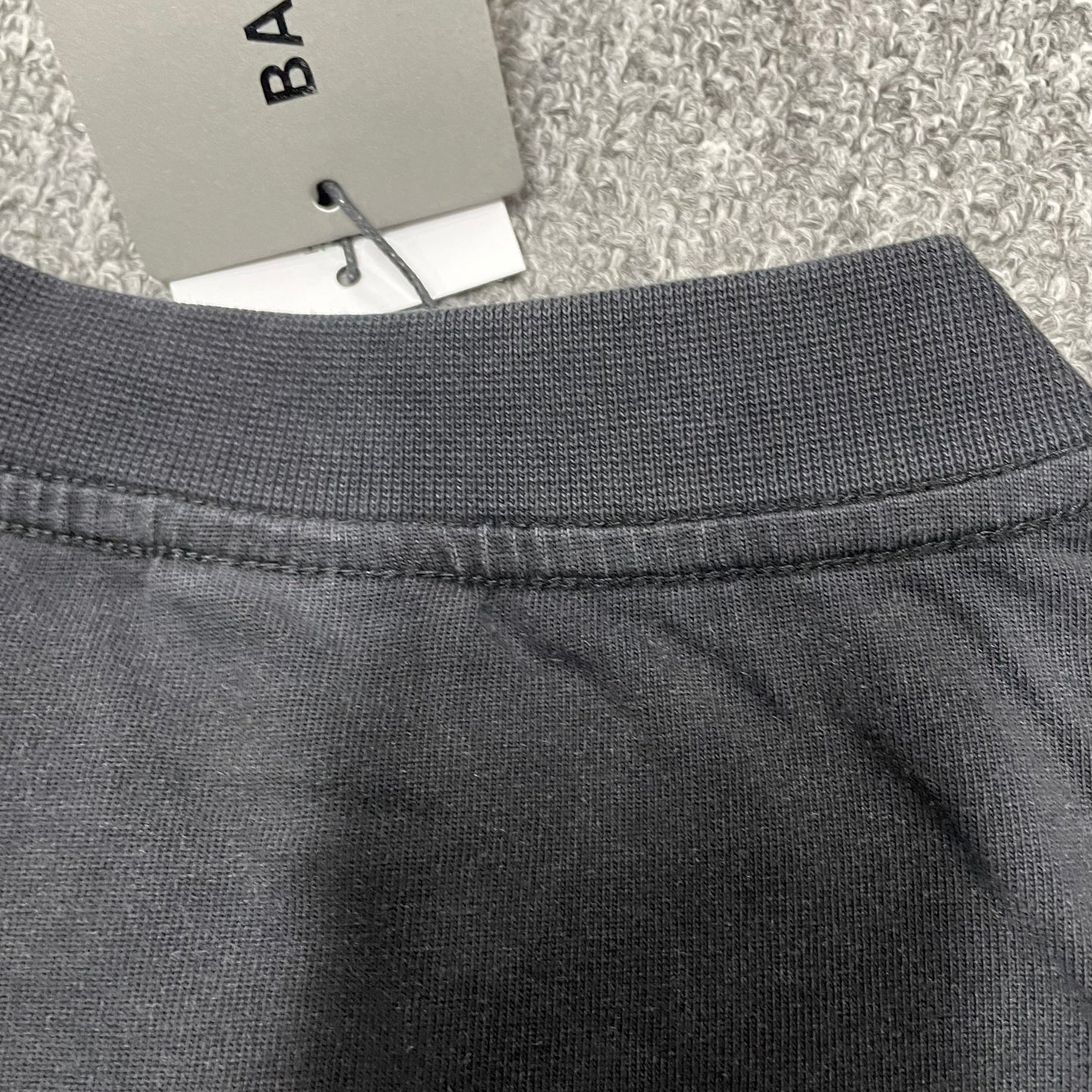 Balenciaga BB Logo Washed T-Shirt