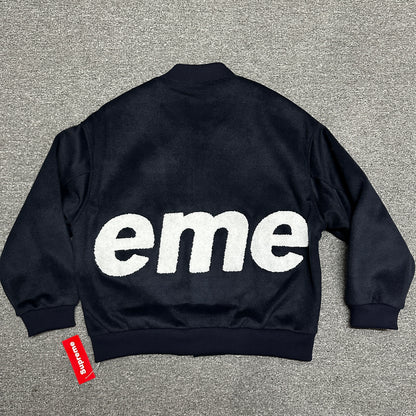 Supreme Big Logo Chenille Varsity Jacket