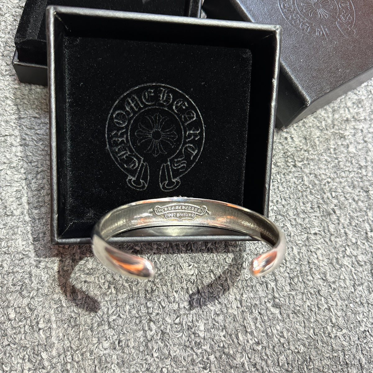 Chrome Hearts Floral Cross Cuff Bangle Bangle