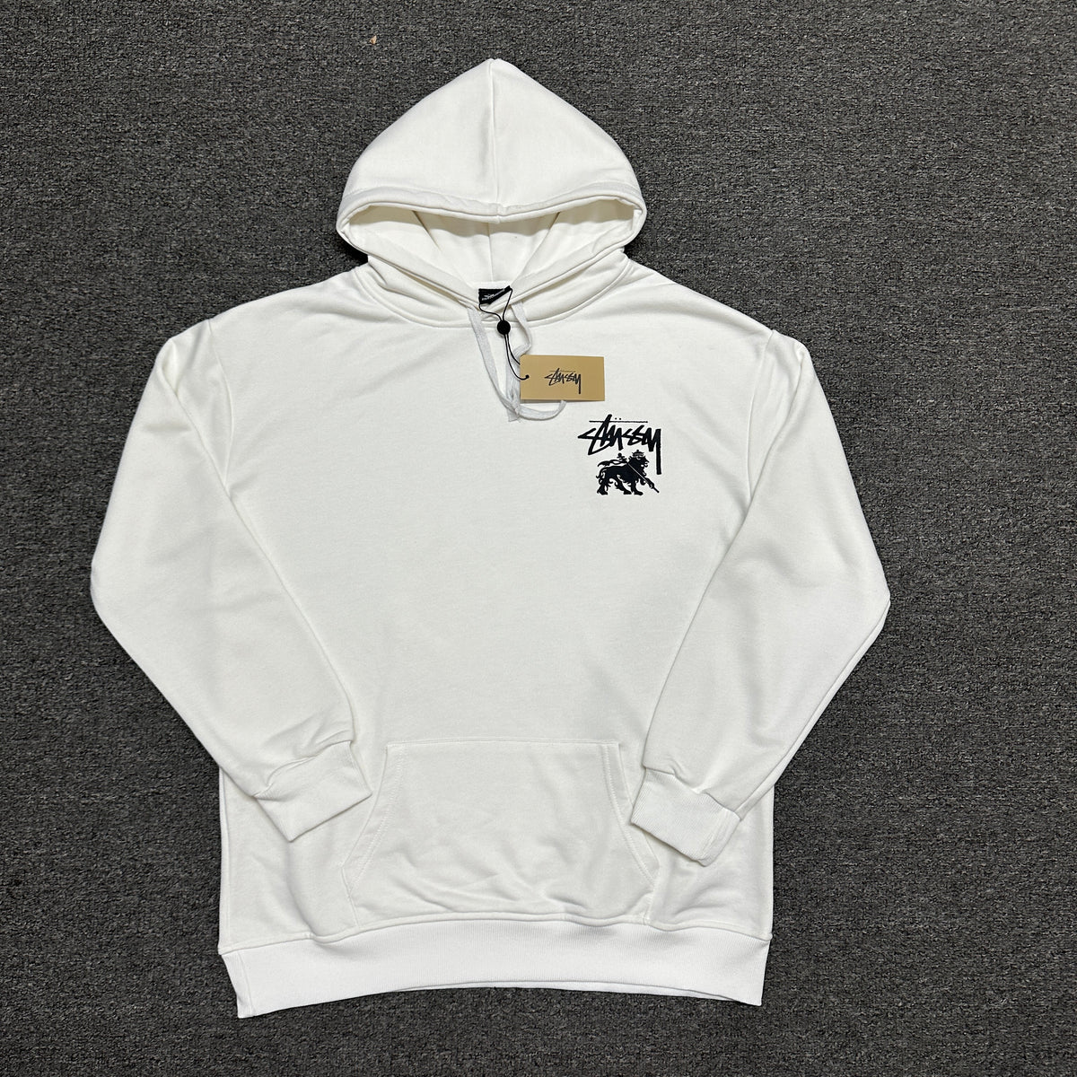 Stüssy "Rasta Lion" One World One Love Hoodie