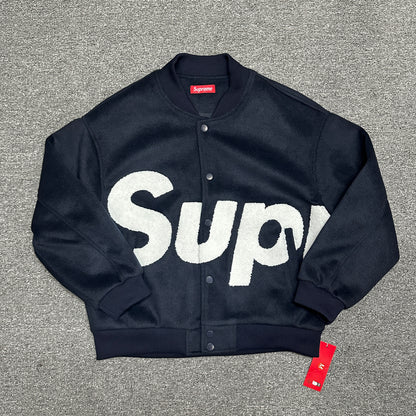 Supreme Big Logo Chenille Varsity Jacket