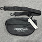 Fear of God Essentials Matte/Waterproof Fanny Pack / Bum Bag with Screen-Printed Logo