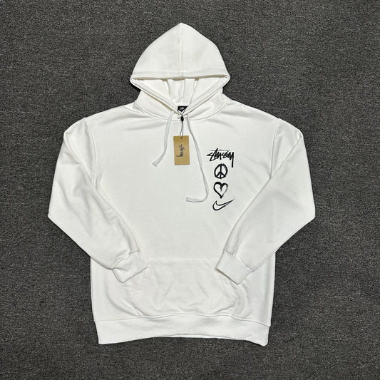 Nike x Stüssy "Peace, Love, Swoosh" Hoodie