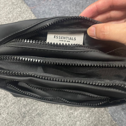 Fear of God Essentials Matte/Waterproof Camera Crossbody Bag with Screen-Printed Logo