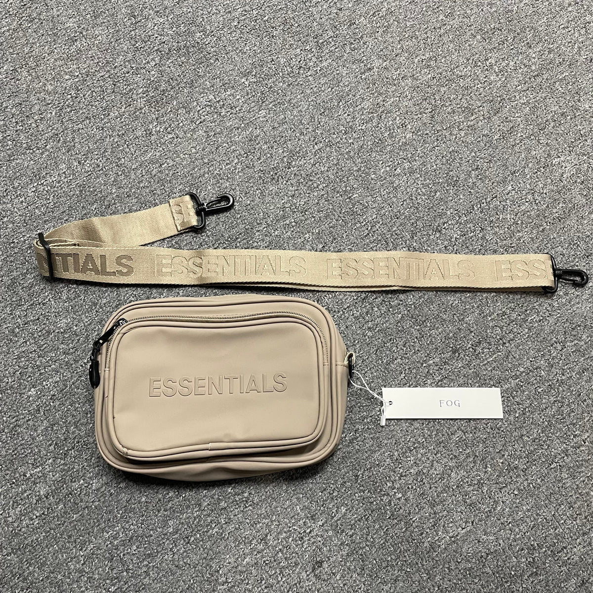 Fear of God Essentials Matte/Waterproof Camera Crossbody Bag