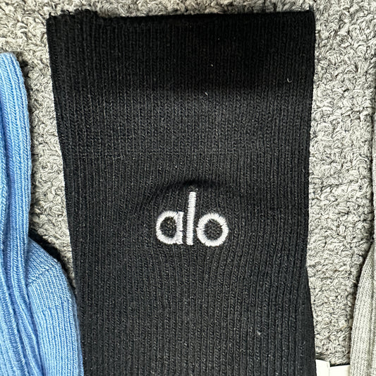 Alo Yoga Unisex Everyday Crew Sock