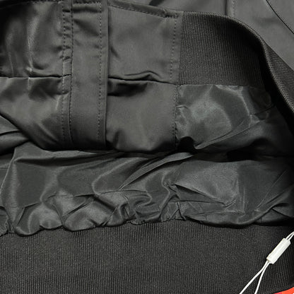 Supreme Satin Appliqué Zip Up Hooded Sweatshirt