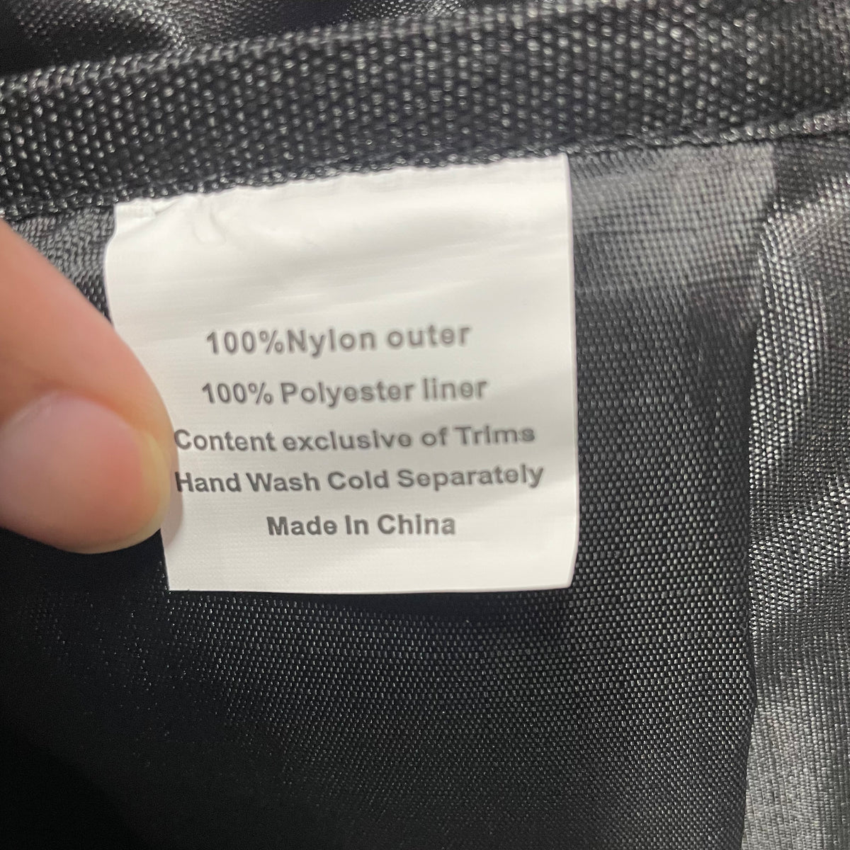 Fear of God Essentials Waterproof Matte PU Backpack
