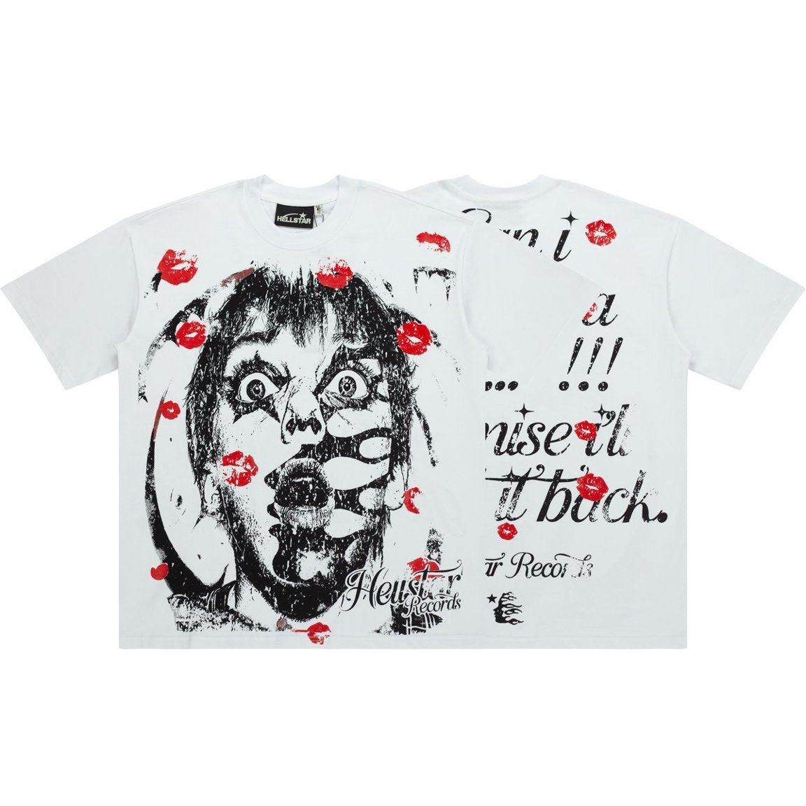 Hellstar "French Kiss" Graphic Print T-Shirt