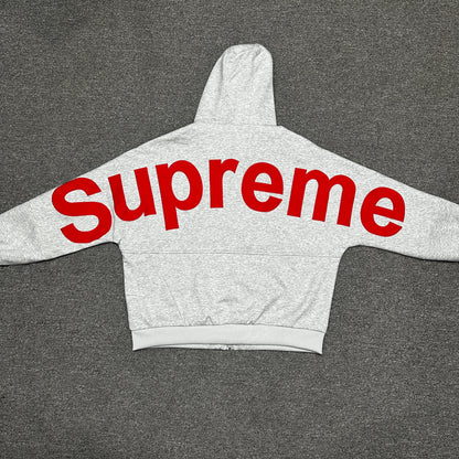 Supreme Double Hood Facemask Zip Up Hooded Sweatshirt