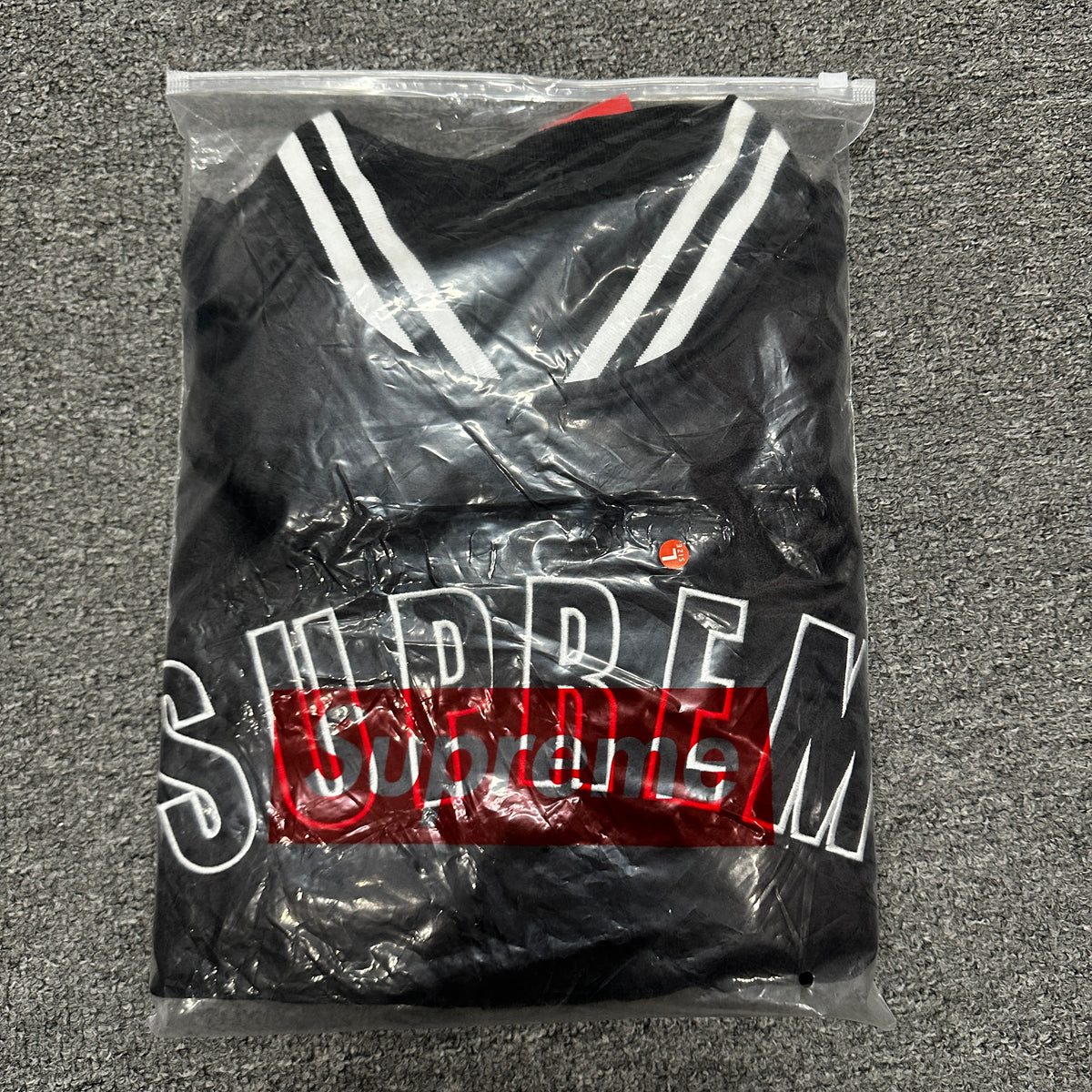 Supreme / Champion Satin Varsity Jacket