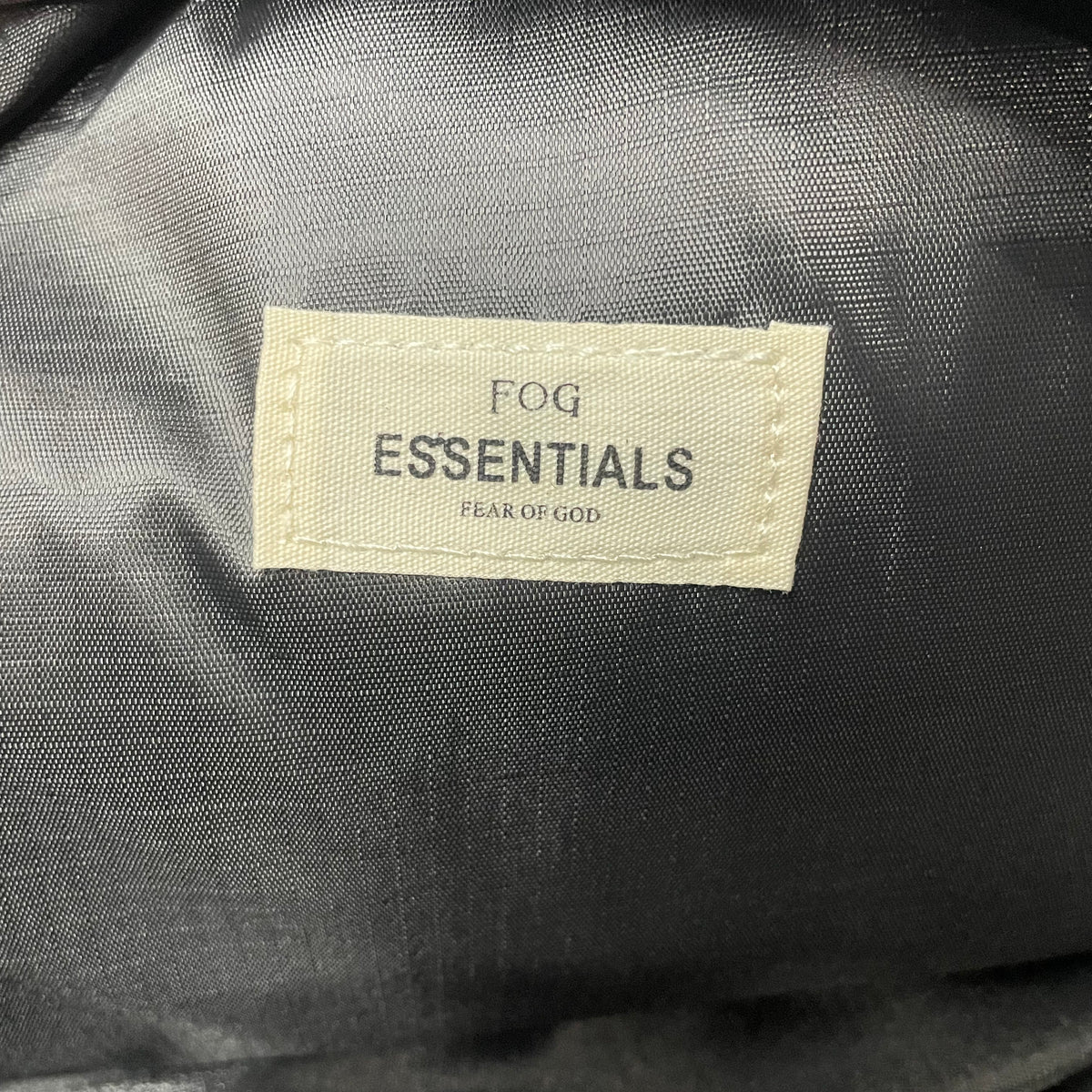 Fear of God Essentials Waterproof Matte PU Backpack