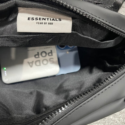 Fear of God Essentials Waterproof Matte PU Waist Bag