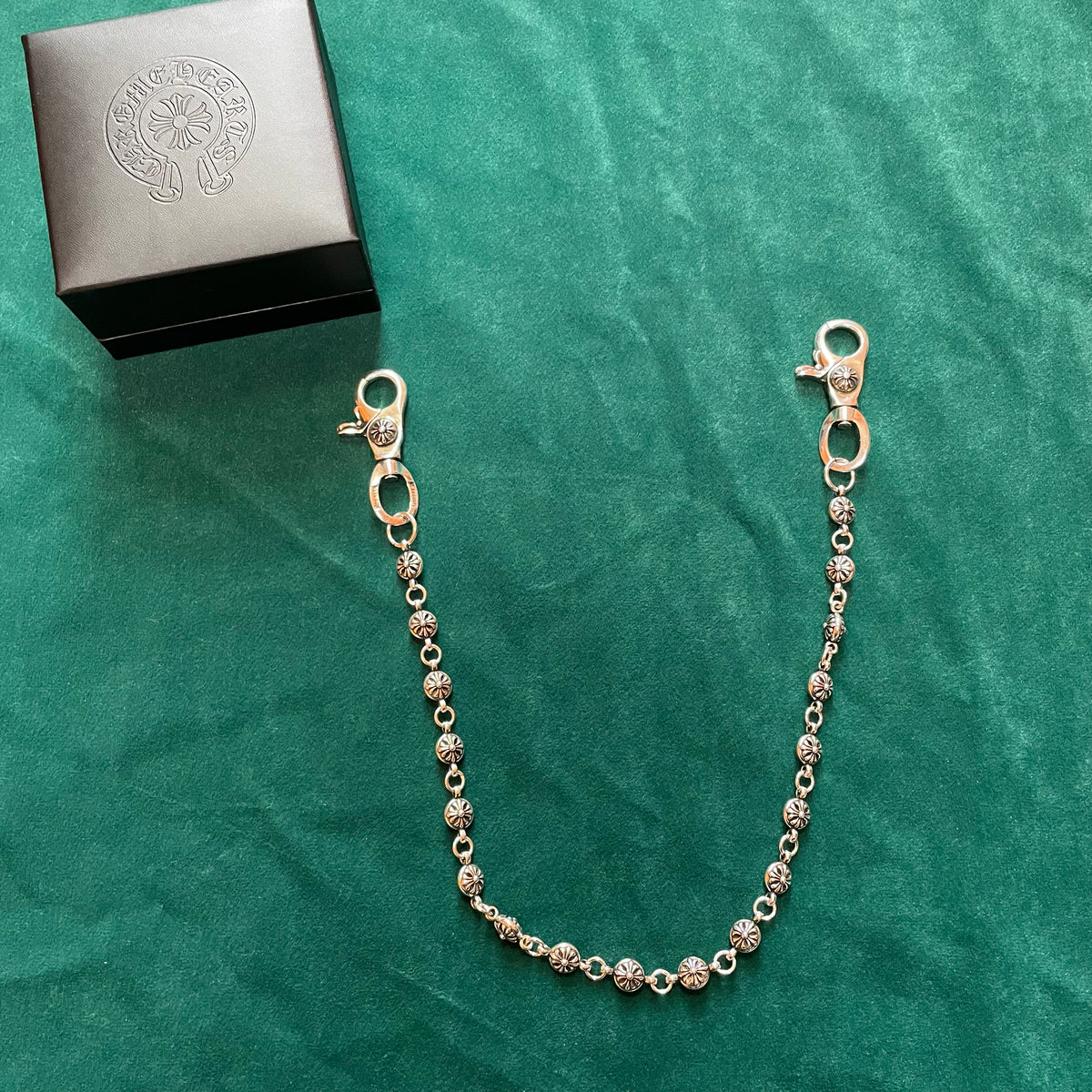 Cross Ball Wallet Chain" from Chrome Hearts