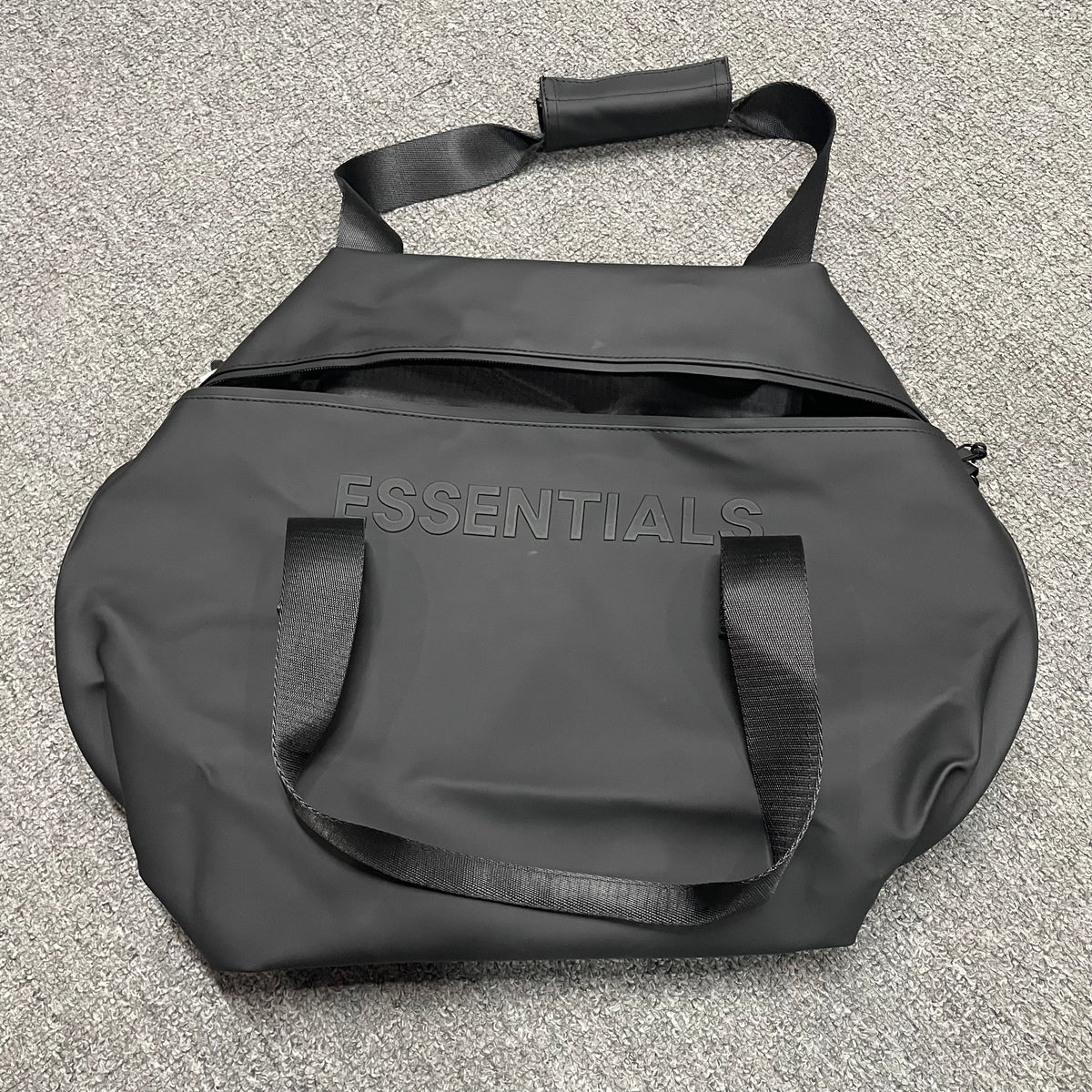 Fear of God Essentials Waterproof Matte Duffle Bag