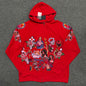 We Are Righteous "Risen King" Cropped Zip-Up Hoodie