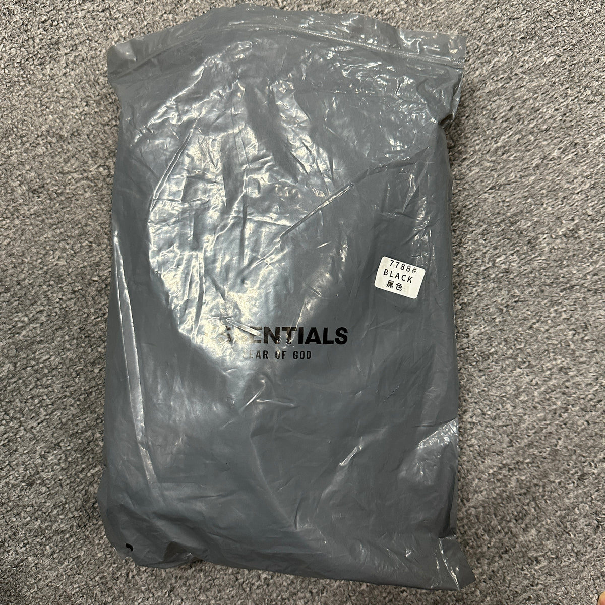 Fear of God Essentials Waterproof Matte PU Messenger Bag