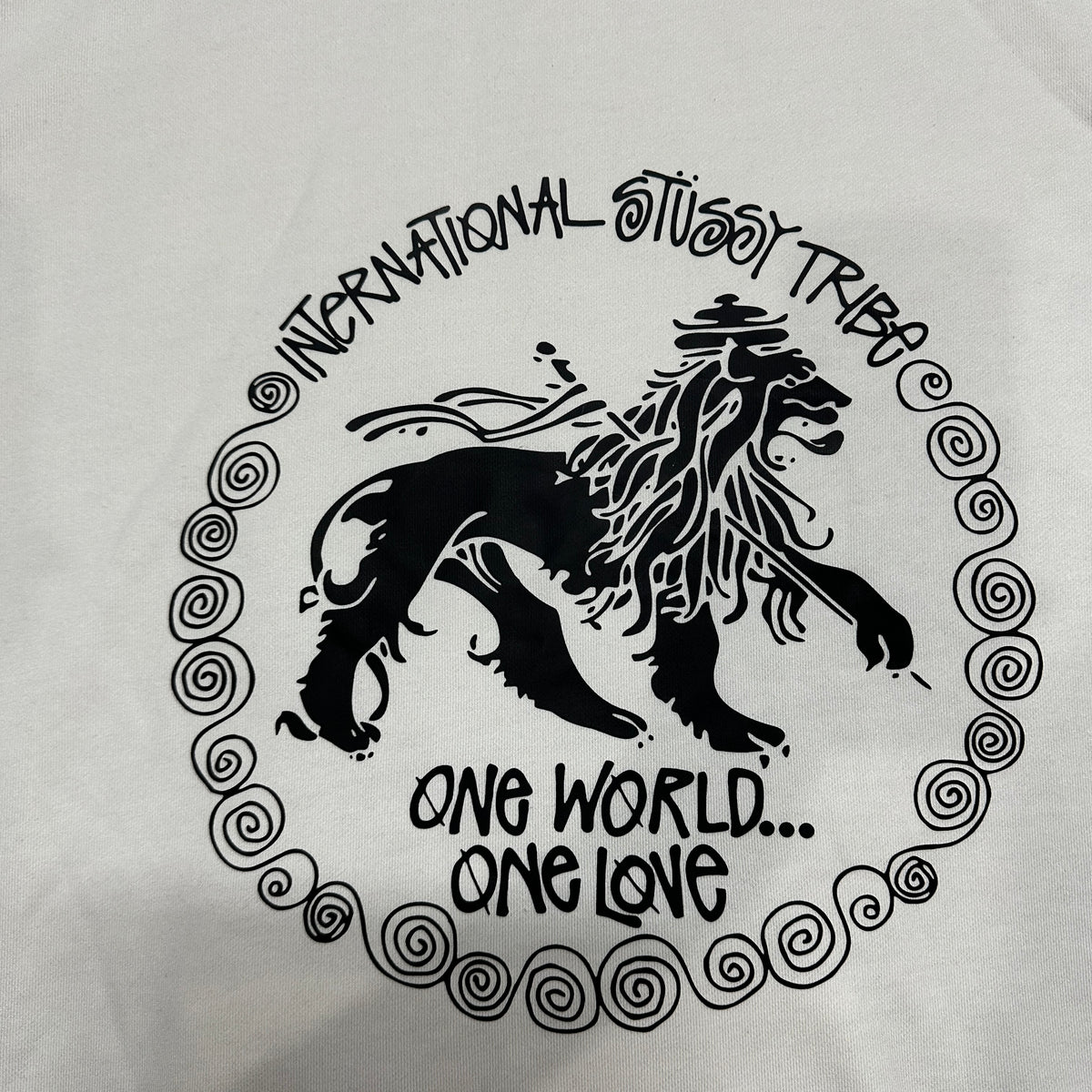 Stüssy "Rasta Lion" One World One Love Hoodie