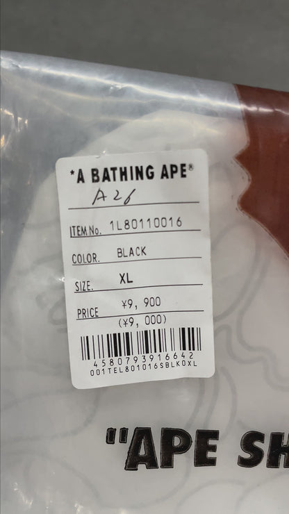 BAPE ABC Camo College Tee – Black Blue Camo